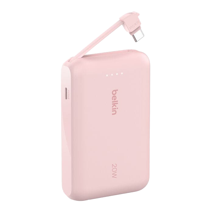 Belkin BoostCharge Power Bank 10K with Integrated Cable USB-C 20W