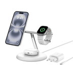 Belkin BoostCharge Pro 3-in-1 Magnetic Charging Stand with Qi2 Fast Wireless Charging 15W
