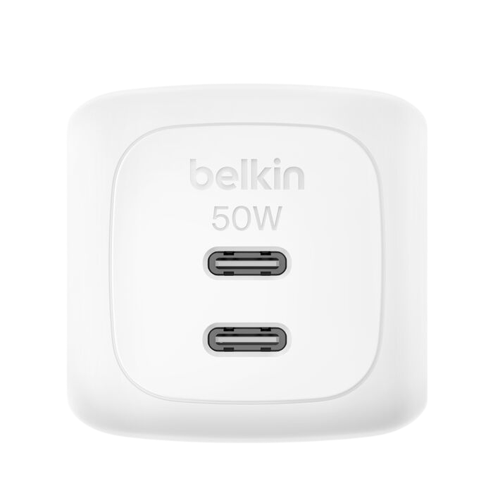 Belkin BoostCharge Pro 2-Port USB-C GaN Charger 50W