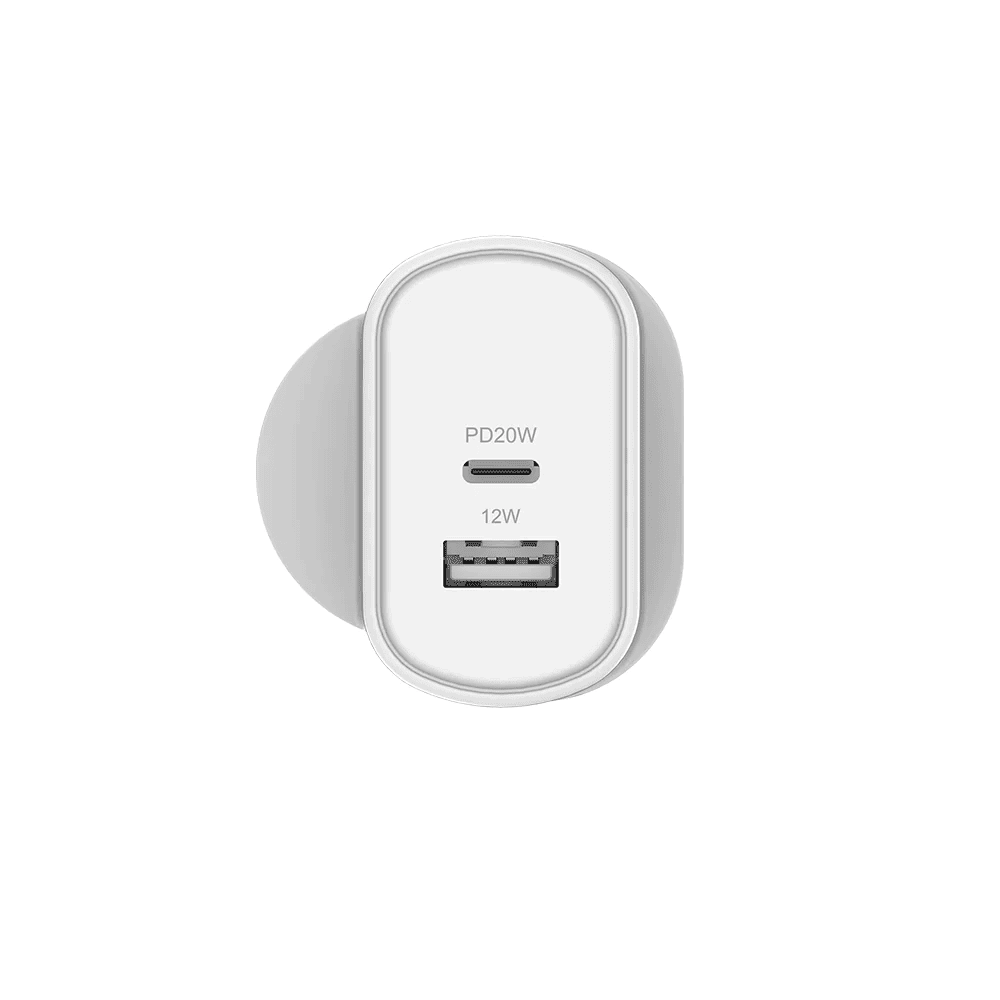 Cygnett 32W USB-C PD Dual Port Wall Charger