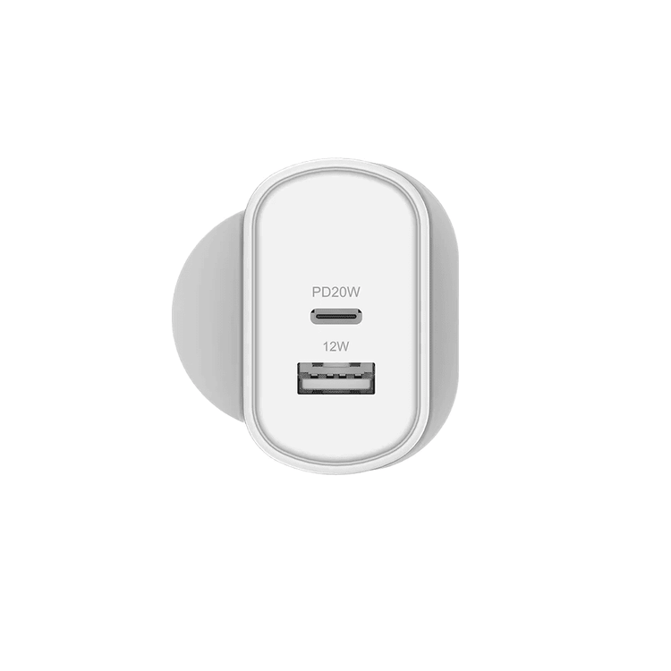 Cygnett 32W USB-C PD Dual Port Wall Charger