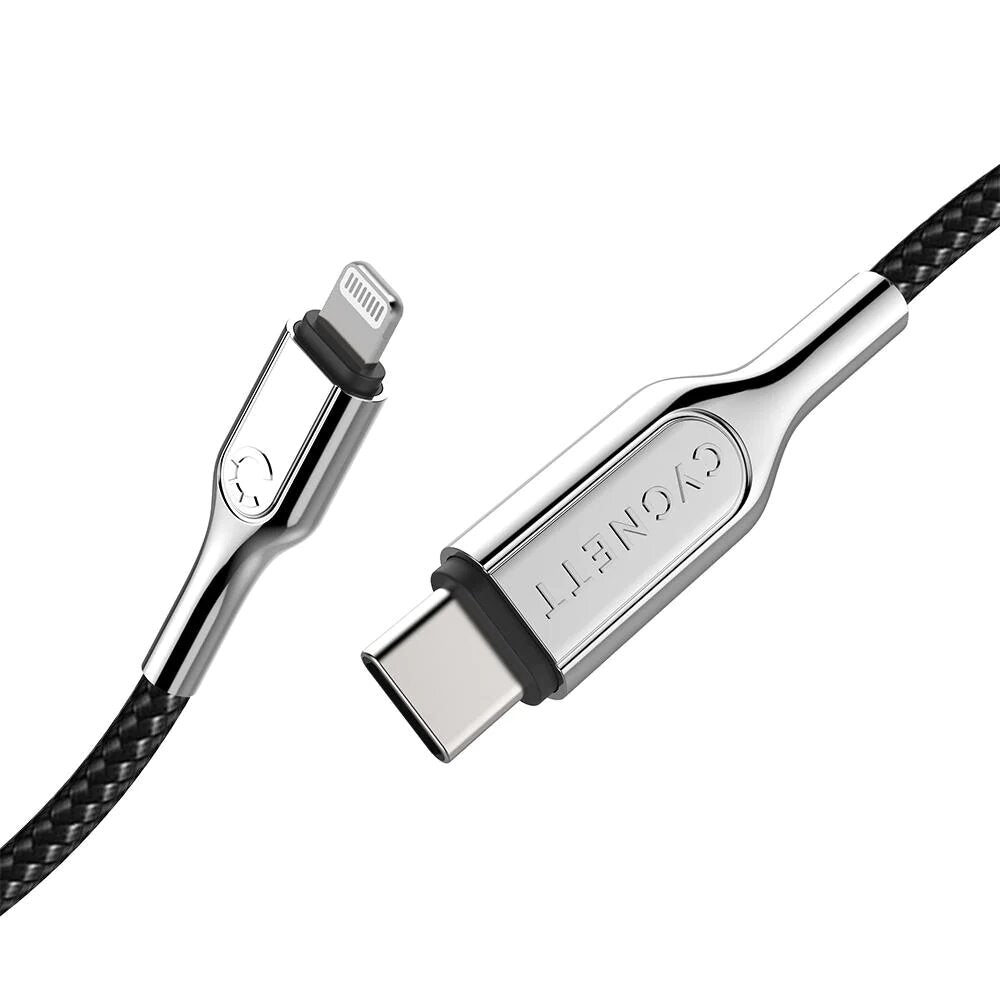 Cygnett Armoured Lightning to USB-C Cable