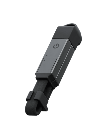 ENERGEA Sheath 2-in-1 USB-C to USB-C + Lightning Cable 60W 15cm GUNMETAL