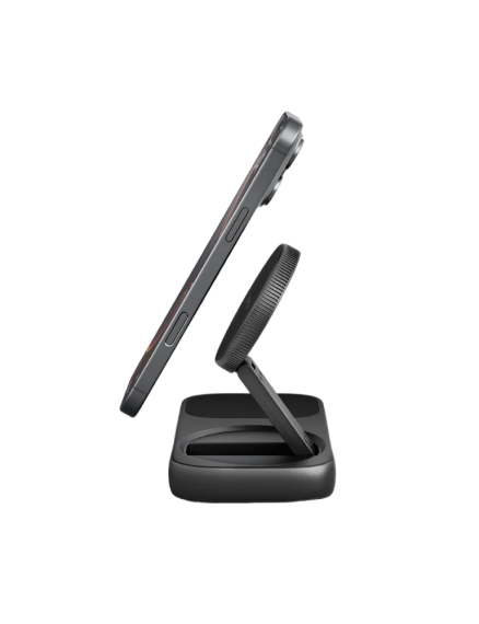 ENERGEA WiDock Plus 7-IN-1 With Qi2 certified & MagSafe Charging GUNMETAL