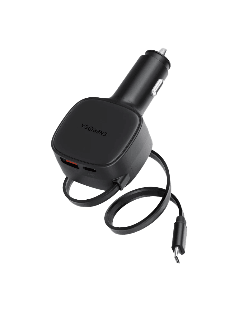Energea ArcDrive 84 3-in-1 PD84W Car Charger GUNMETAL