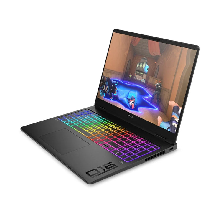 لابتوب HP OMEN MAX للألعاب بمعالج AMD Ryzen AI 7 350، ذاكرة 32 جيجابايت، سعة 1 تيرابايت SSD، بطاقة NVIDIA GeForce RTX 5060 سعة 8 جيجابايت، Windows 11 أسود (16-ak0009ne)