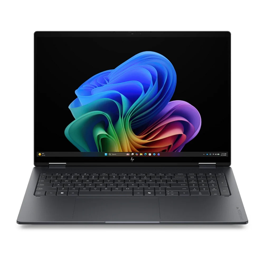 لابتوب HP OmniBook X Flip 16 معالج Intel® Core™ Ultra 7 355، ذاكرة 32 جيجابايت، سعة 1 تيرابايت SSD، كرت Intel® Graphics، شاشة لمس 16 بوصة 2K، ويندوز 11، رمادي (16-cb0000ne)