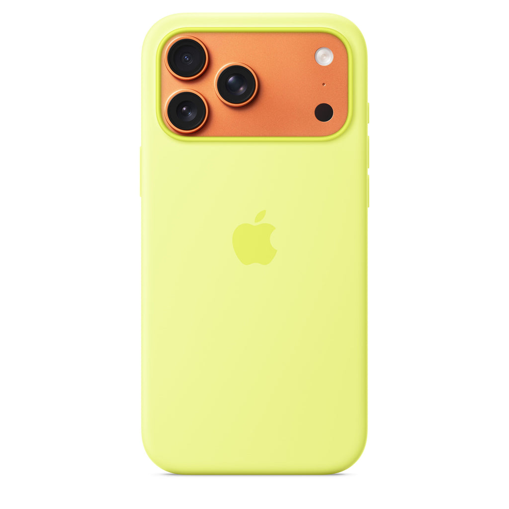 iPhone 17 Pro Max Silicone Case with MagSafe Neon
