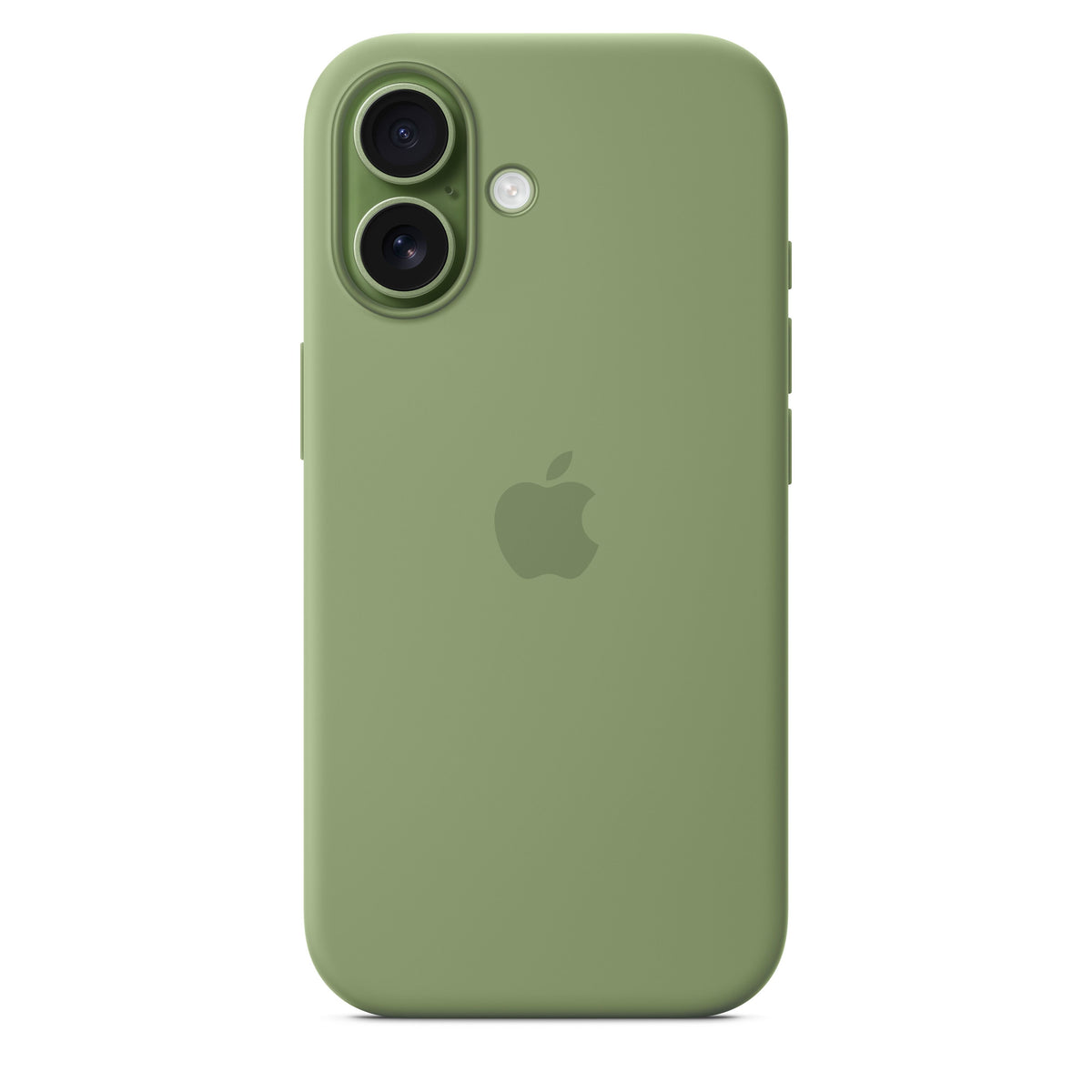 iPhone 17 Silicone Case with MagSafe Light Moss
