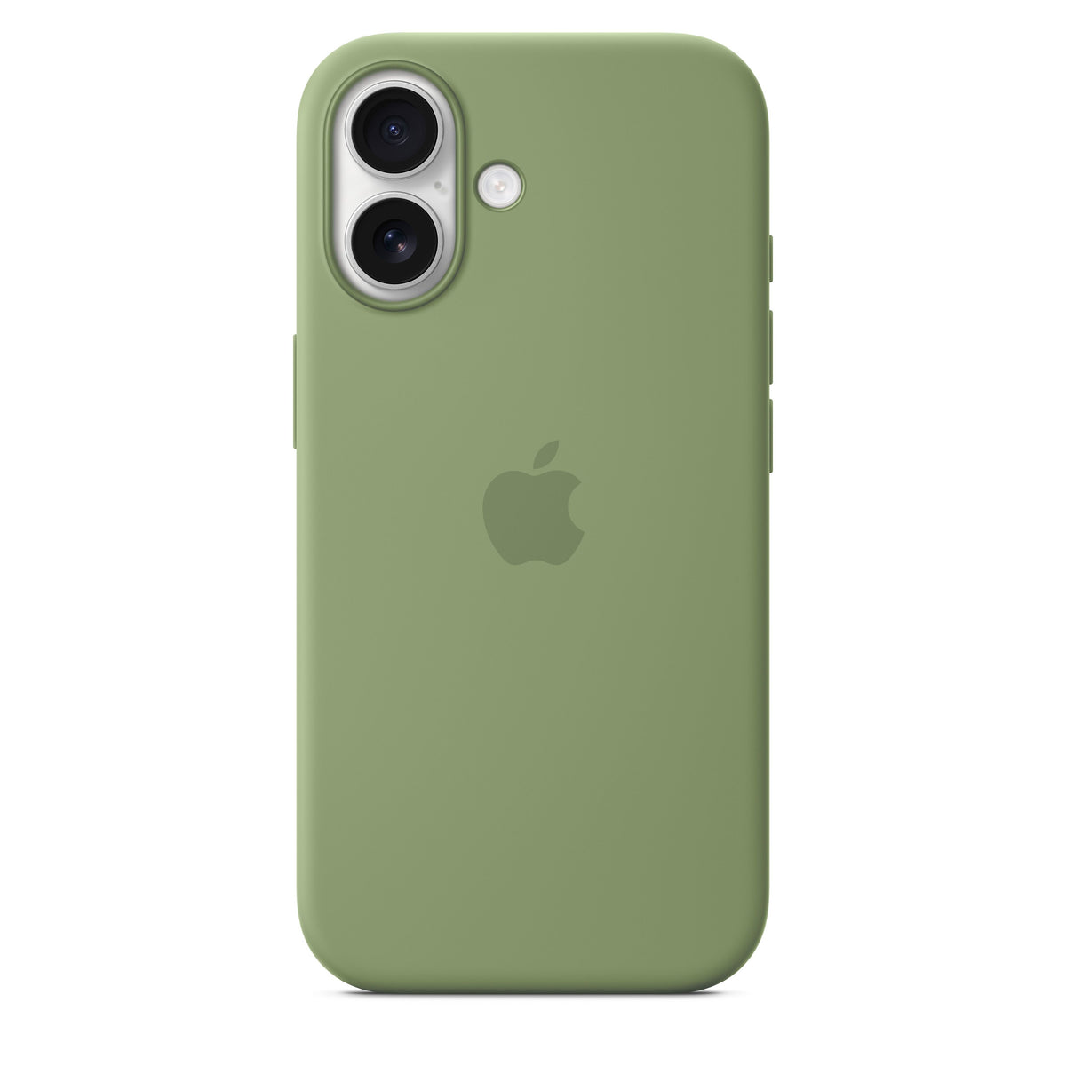 iPhone 17 Silicone Case with MagSafe Light Moss