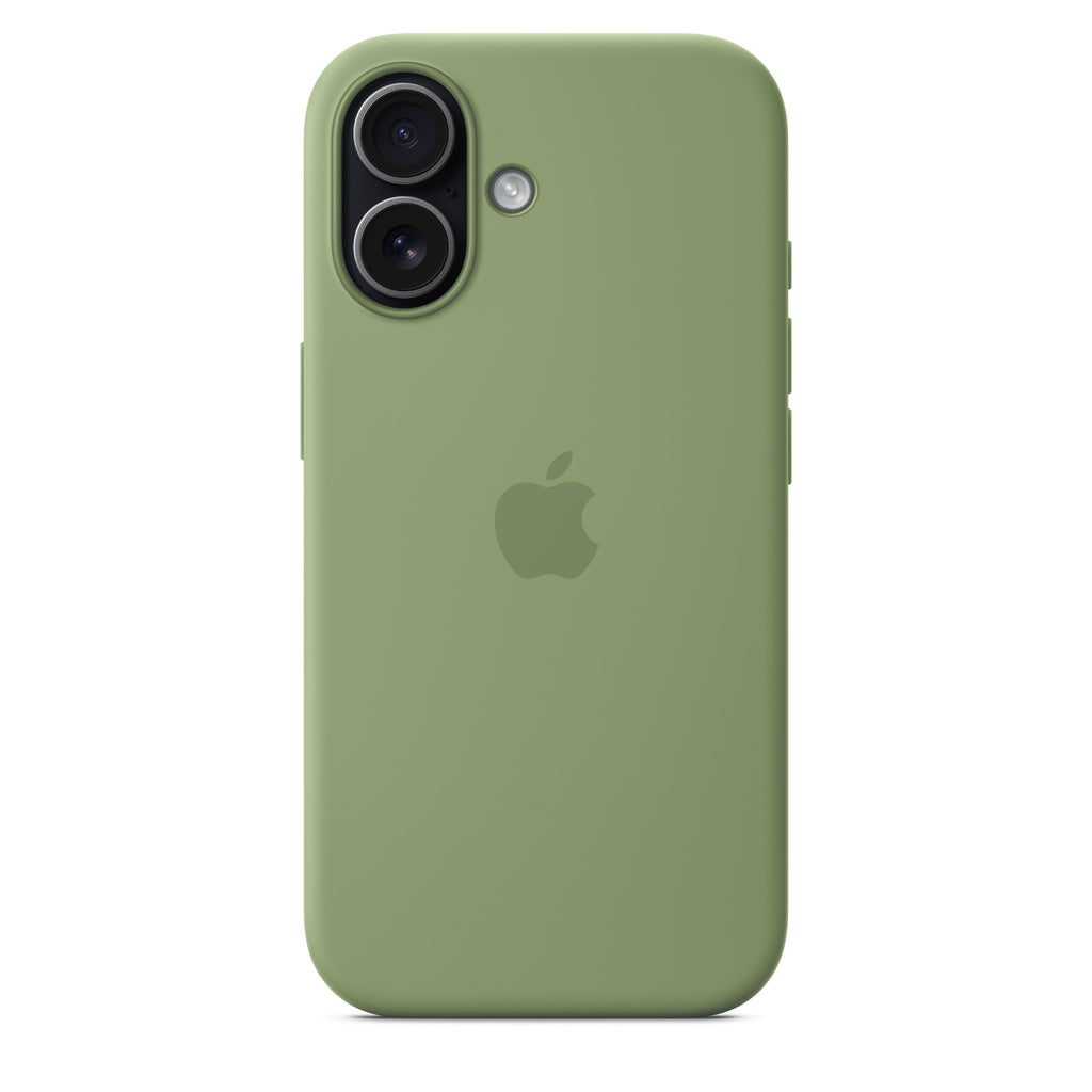 iPhone 17 Silicone Case with MagSafe Light Moss