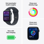 Apple Watch SE 3 GPS 40mm Aluminium Case with Midnight Sport Band S/M