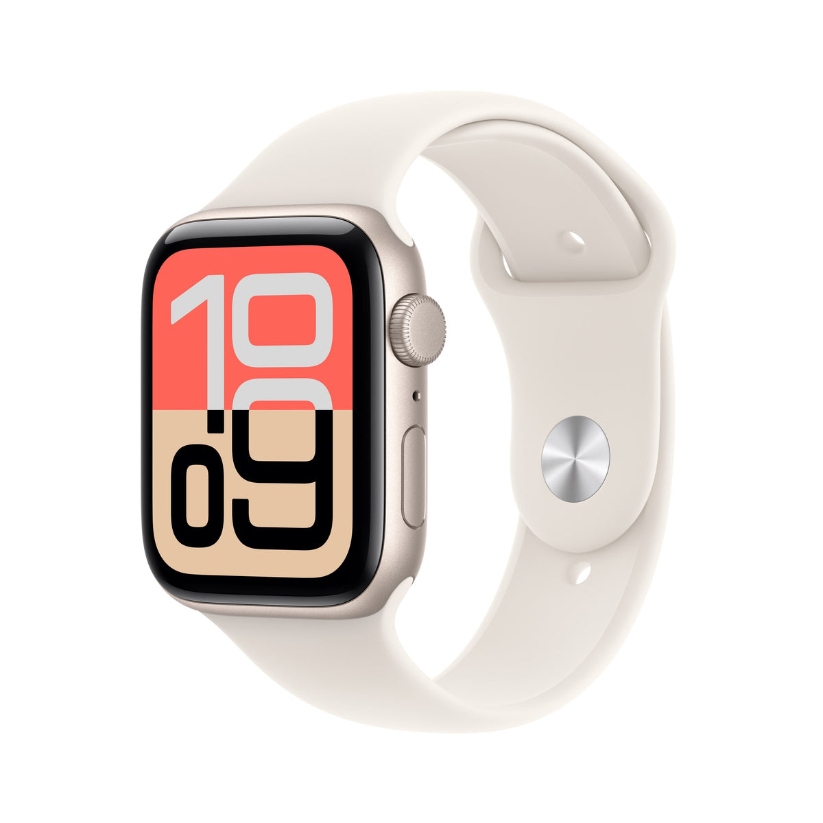 Apple Watch SE 3 GPS 40mm Aluminium Case with Starlight Sport Band S/M