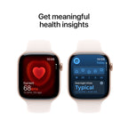 Apple Watch Series 11 GPS 42mm Aluminium Case with Light Blush Sport Band M/L