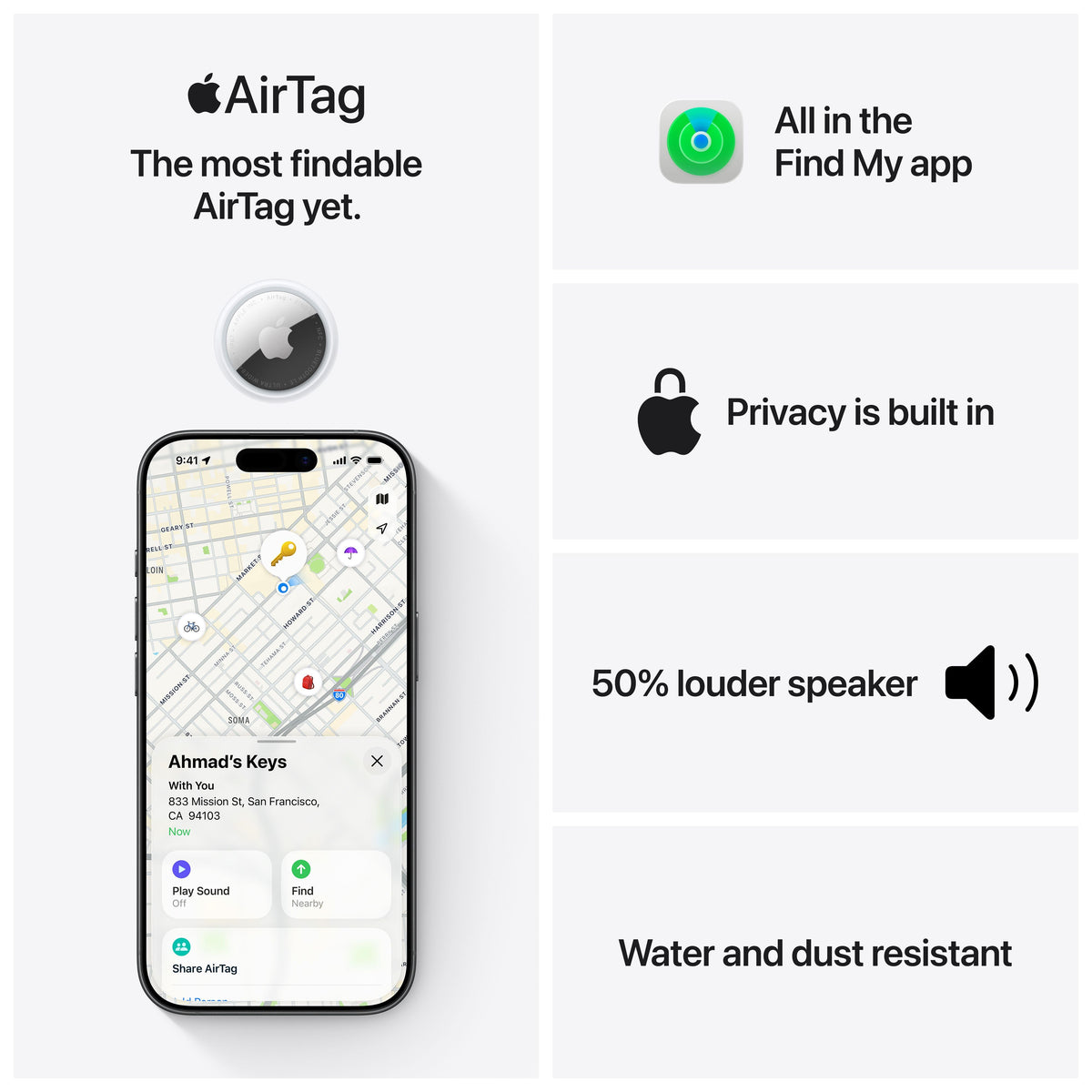 AirTag 4 pack