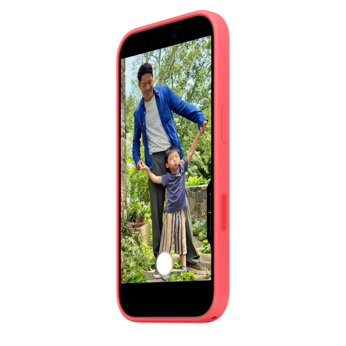 iPhone 17 Silicone Case with MagSafe Bright Guava