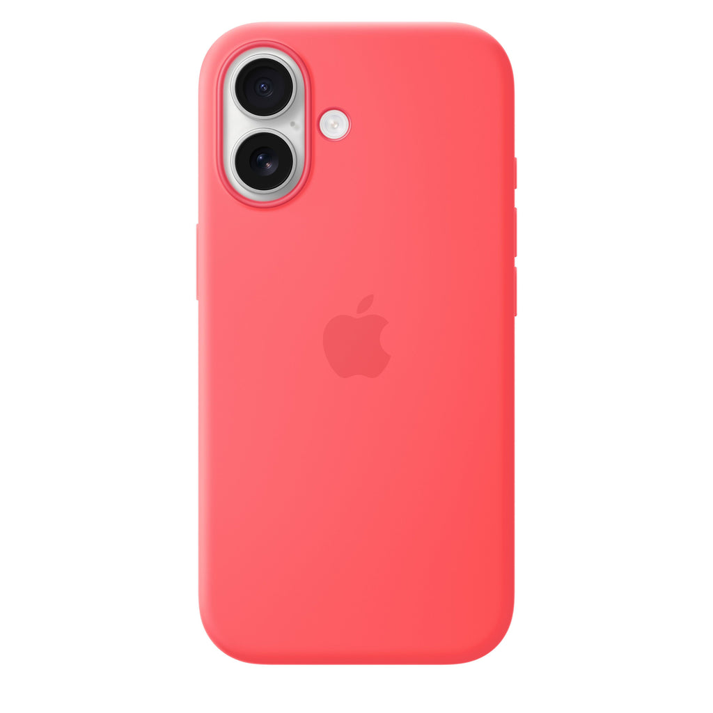 iPhone 17 Silicone Case with MagSafe Bright Guava