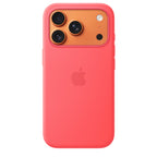 iPhone 17 Pro Silicone Case with MagSafe Bright Guava