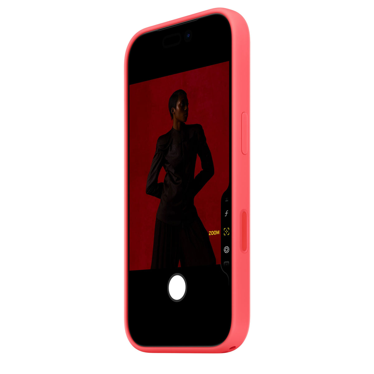 iPhone 17 Pro Silicone Case with MagSafe Bright Guava