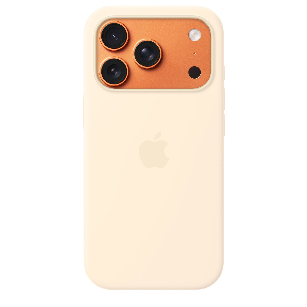 iPhone 17 Pro Silicone Case with MagSafe Vanilla