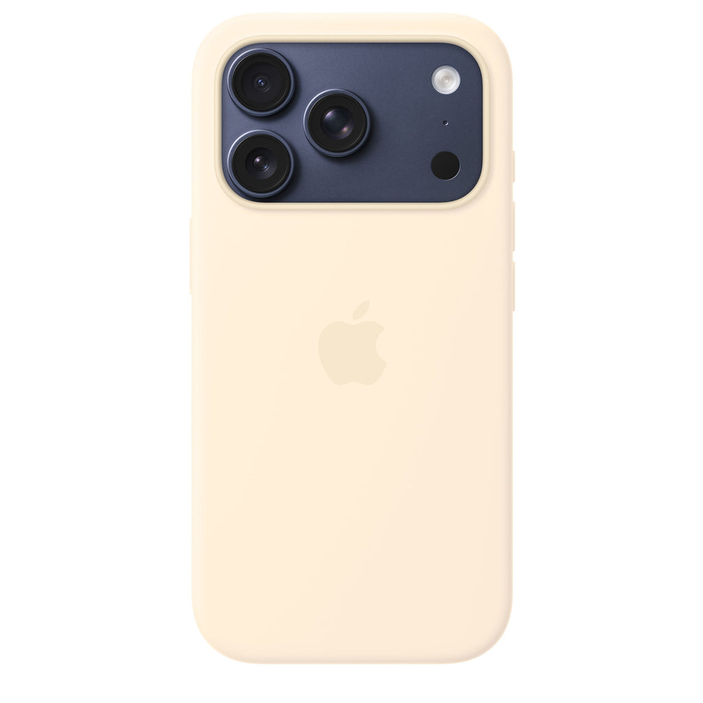 iPhone 17 Pro Silicone Case with MagSafe Vanilla