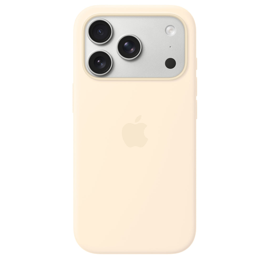 iPhone 17 Pro Silicone Case with MagSafe Vanilla