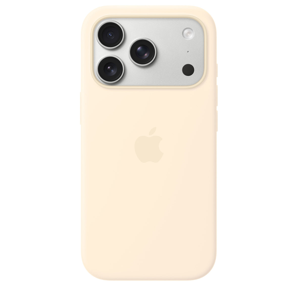 iPhone 17 Pro Silicone Case with MagSafe Vanilla