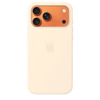iPhone 17 Pro Max Silicone Case with MagSafe Vanilla