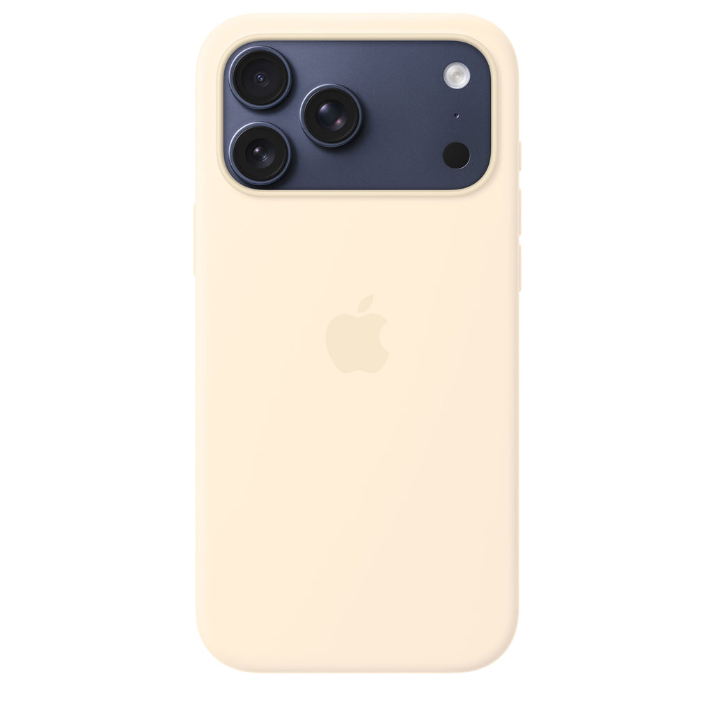 iPhone 17 Pro Max Silicone Case with MagSafe Vanilla
