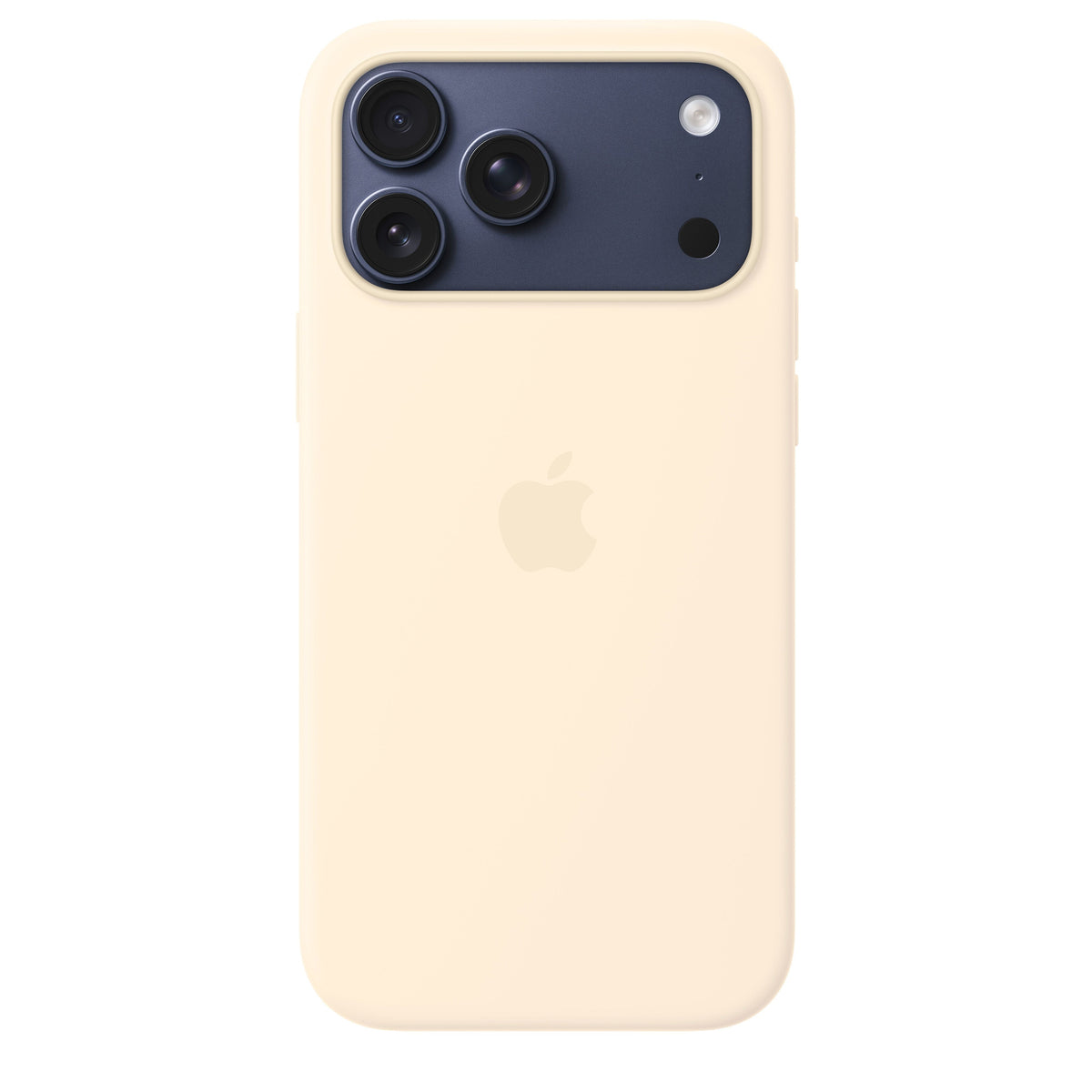 iPhone 17 Pro Max Silicone Case with MagSafe Vanilla