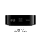 Apple TV 4K Wi‑Fi + Ethernet with storage