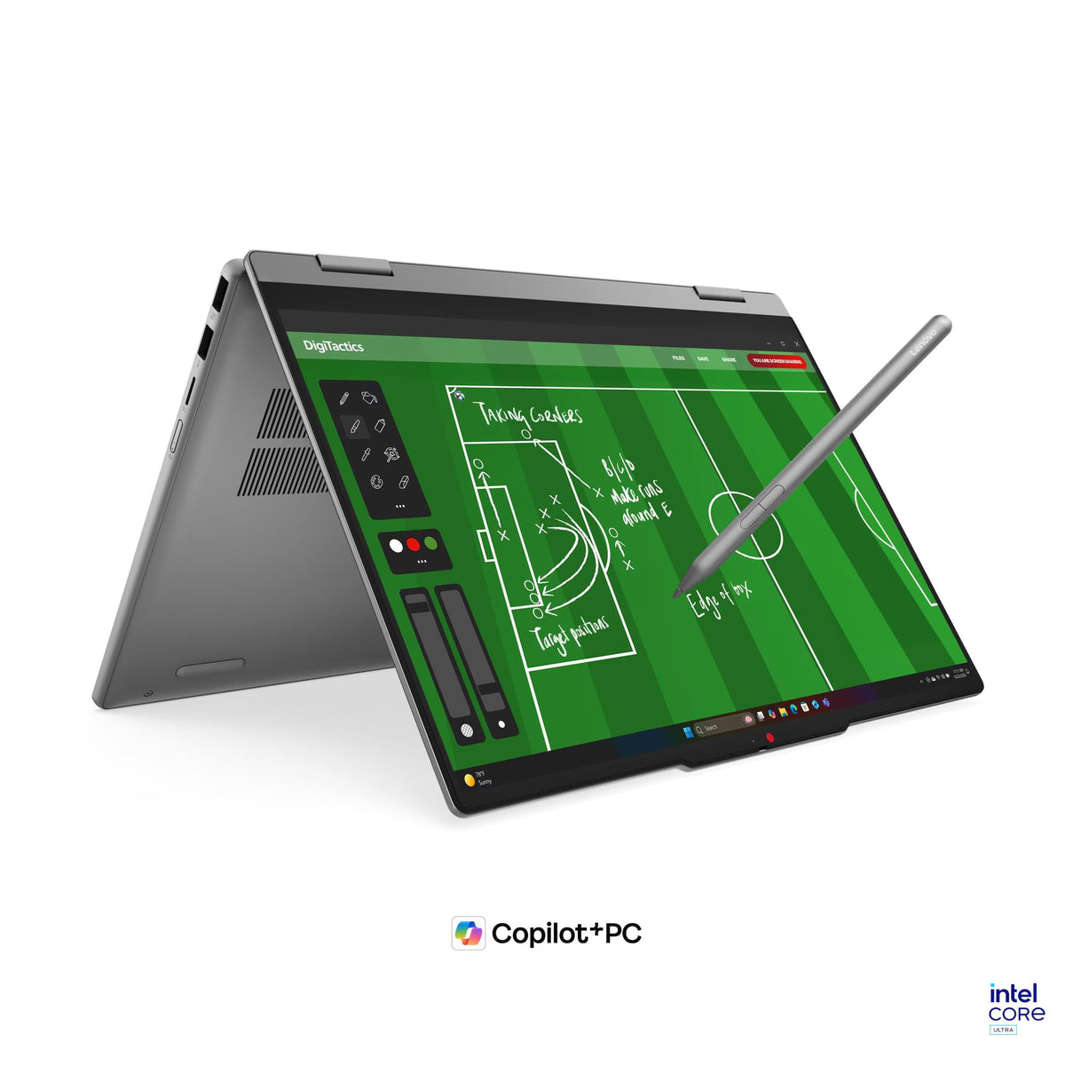 لابتوب Lenovo IdeaPad 5i 2-in-1 بمعالج Intel Core Ultra 5 325، ذاكرة 16 جيجابايت، سعة 1 تيرابايت SSD، شاشة لمس 14 بوصة WUXGA، Windows 11 Luna