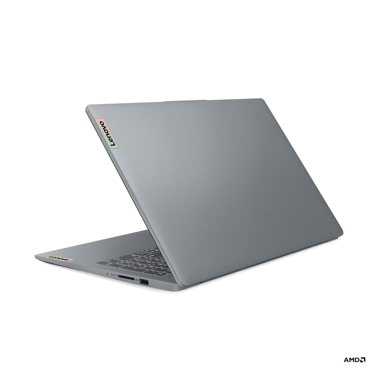 لاب توب Lenovo IdeaPad Slim 3، Ryzen 5 7520U، رام 8 جيجابايت، SSD 512 جيجابايت، شاشة 15.6 بوصة FHD، Windows 11 رمادي