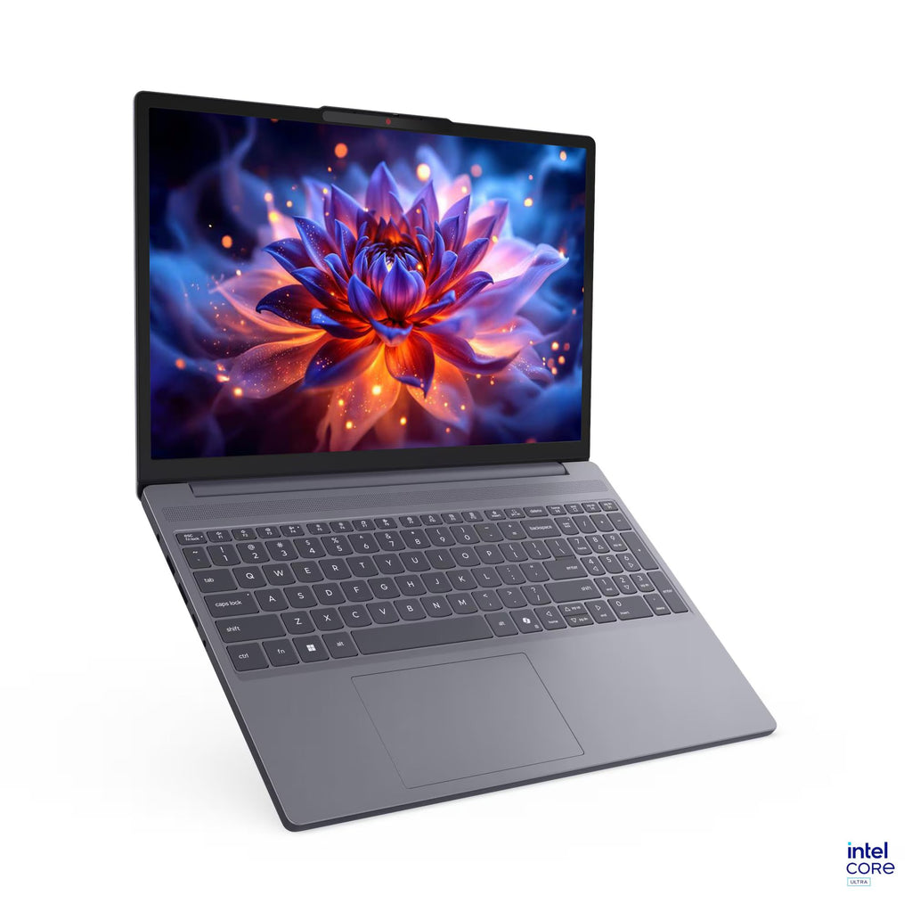 لابتوب Lenovo Slim 3، Core Ultra 7 355، رام 16GB، SSD ، Intel Graphics، شاشة 15.1" WQXGA، Windows 11، موديل 83UR0040ED، Luna
