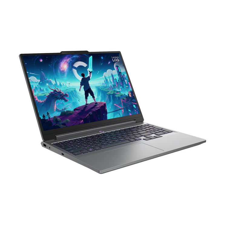 لابتوب Lenovo LOQ بمعالج Intel Core Ultra 7 356H، ذاكرة 16 جيجابايت، سعة 512 جيجابايت SSD، بطاقة RTX 5060، شاشة 15.3 بوصة WUXGA، Windows 11 Luna