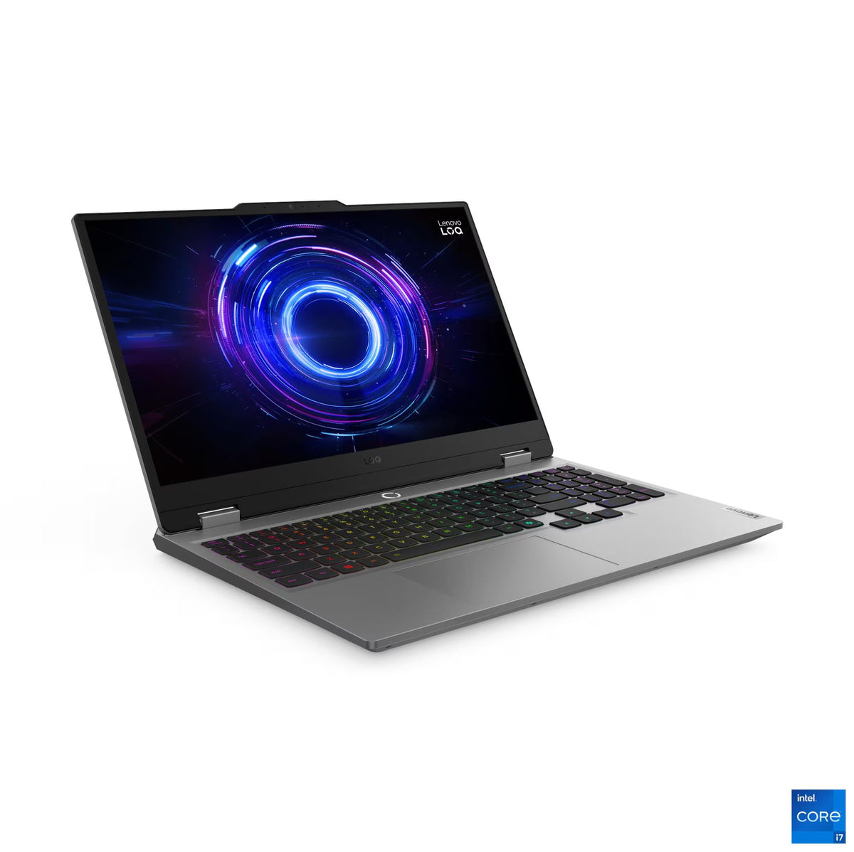 لابتوب Lenovo LOQ، Core i7-14700HX، رام 16GB، SSD ، RTX 5060، شاشة 15.6 " FHD، Windows 11، موديل 83JE00WYED، Luna