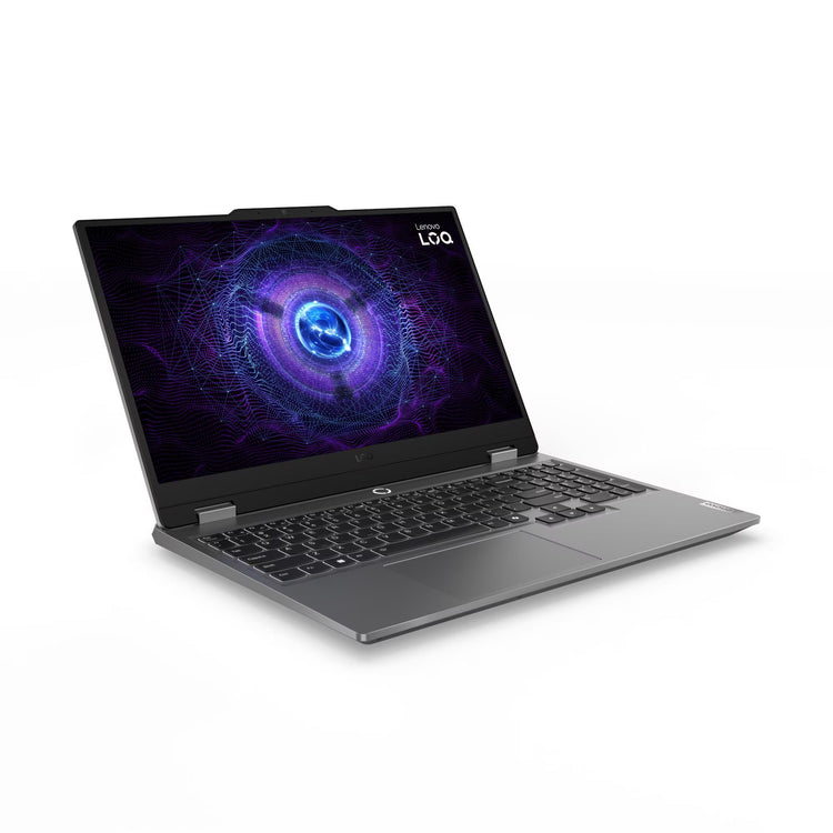 لابتوب Lenovo LOQ 15IRX9، معالج Intel Core i7-13645HX، رام 16 جيجابايت، SSD سعة 512 جيجابايت، RTX 4050 سعة 6 جيجابايت، شاشة 15.6 بوصة FHD، 83DV01HSED رمادي
