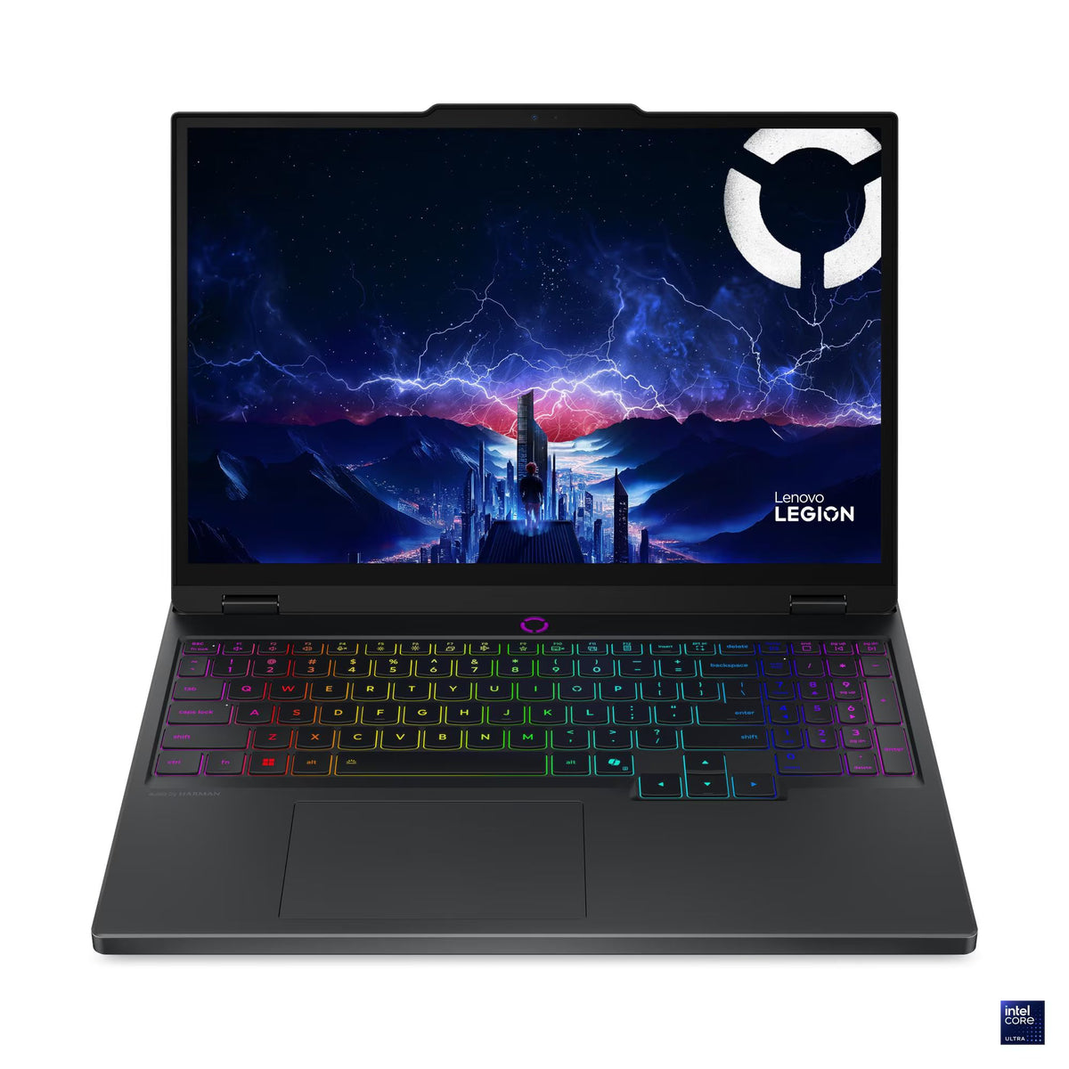 لابتوب Lenovo Legion 5 بمعالج Intel Core Ultra 7 255HX، ذاكرة 32 جيجابايت، سعة 1 تيرابايت SSD، بطاقة RTX 5070، شاشة 15.1 بوصة WQXGA لون Eclipse