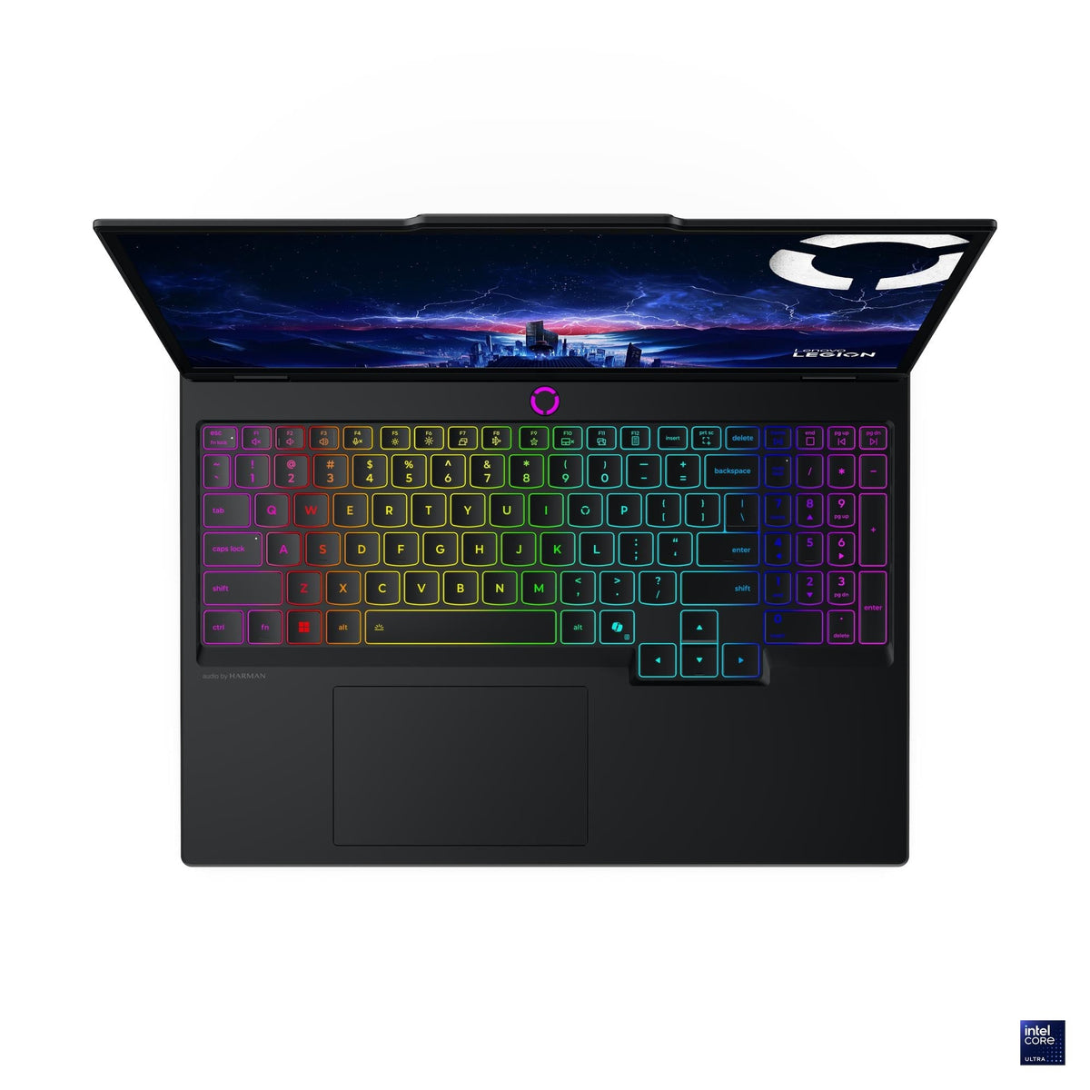 لابتوب Lenovo Legion 5 بمعالج Intel Core Ultra 7 255HX، ذاكرة 32 جيجابايت، سعة 1 تيرابايت SSD، بطاقة RTX 5070، شاشة 15.1 بوصة WQXGA لون Eclipse