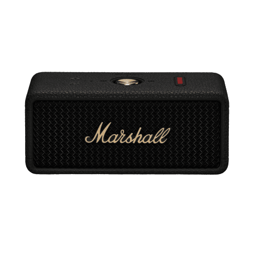 Marshall Emberton III Portable Bluetooth Speaker And Brass