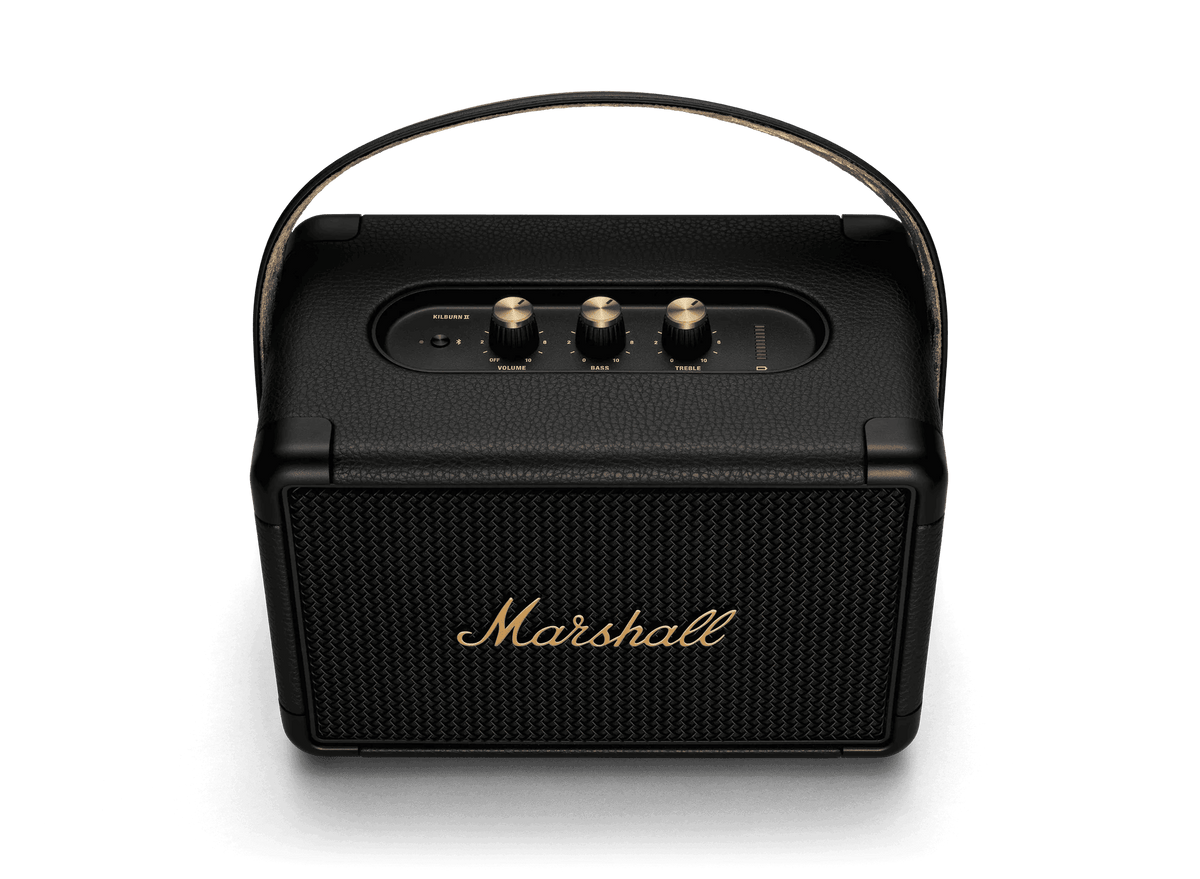 Marshall Kilburn II Portable Bluetooth Speaker and Brass