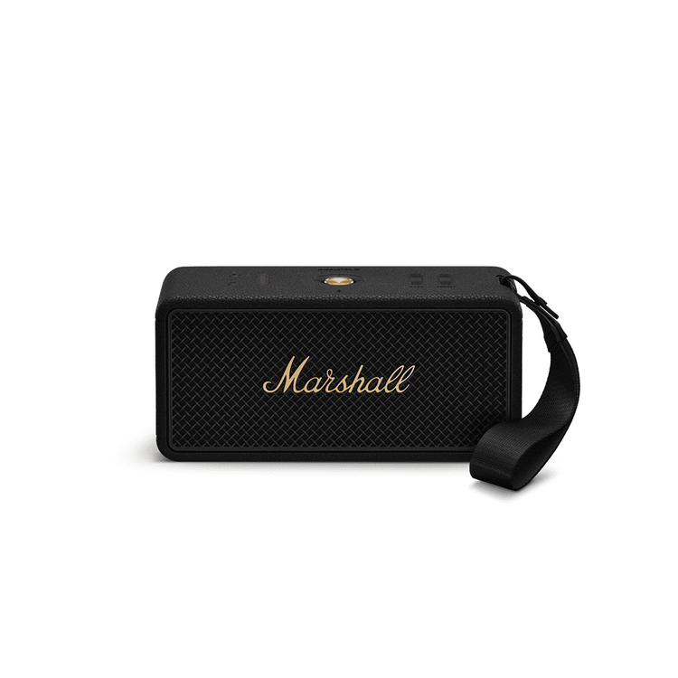 Marshall Middleton II Portable Bluetooth Speaker And Brass