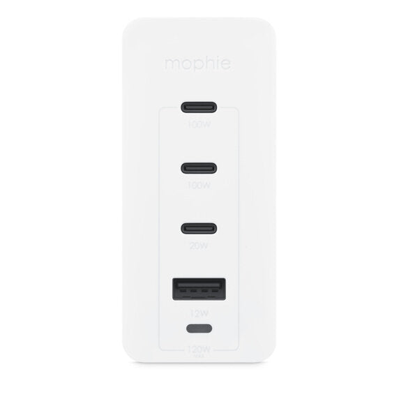 Mophie Speedport 120 4-port GaN Wall Charger (120W)