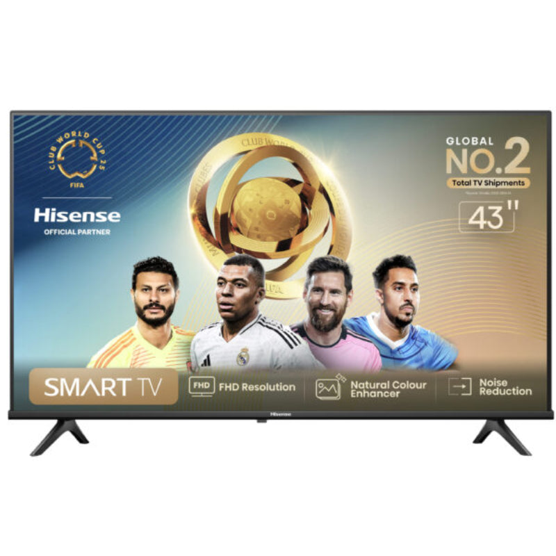 تلفزيون Hisense سمارت 43 بوصة FHD اسود