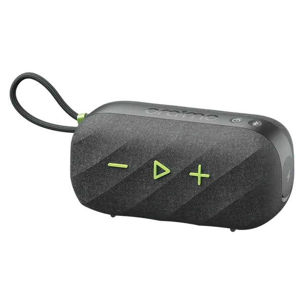 سماعة لاسلكية Oraimo SpaceBox Active بقدرة 25 وات أسود