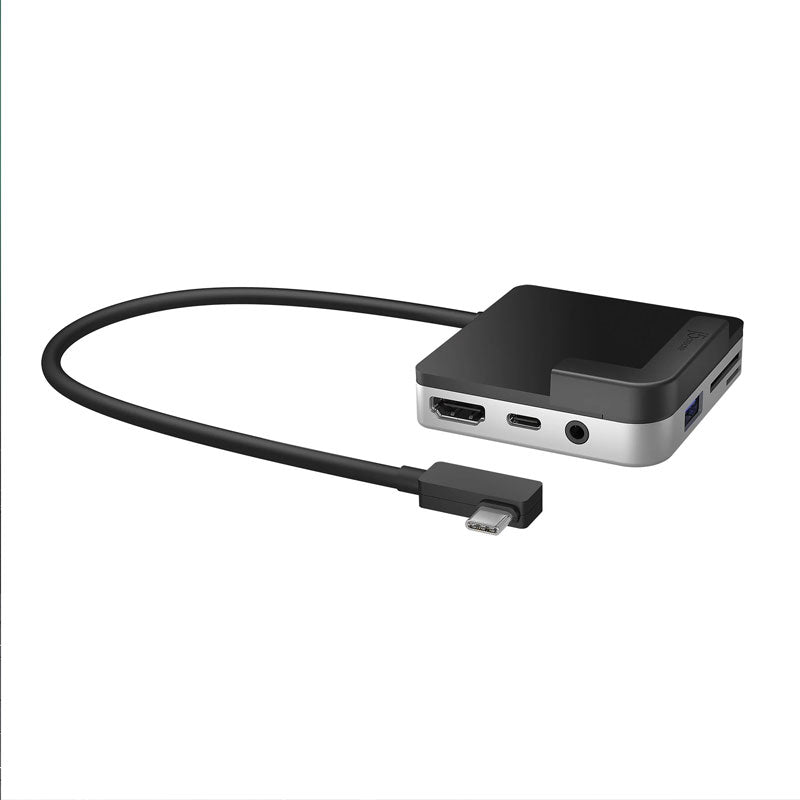 j5create قاعدة توصيل متنقلة بمنفذ USB-C™ إلى HDMI™ (بدقة 4K ومعدل تحديث 60 هرتز) لجهاز iPad Pro® JCD612
