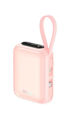 RSILOU 20000mAh 22.5W Power Bank with Built-in Type-C & Lightning Cables, LED Display R1029-001