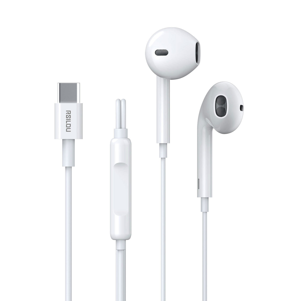 Rsilou Wired Type-C Earphones