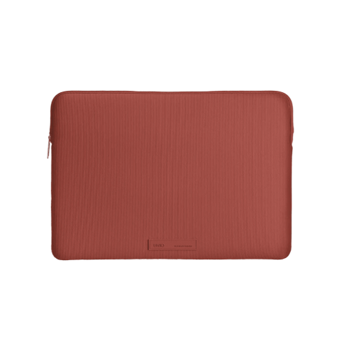 UNIQ CYPRUS RIDGE EDITION WATER-RESISTANT NEOPRENE LAPTOP SLEEVE 13” (UP TO 14”) BURNT SIENNA