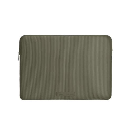 UNIQ CYPRUS RIDGE EDITION WATER-RESISTANT NEOPRENE LAPTOP SLEEVE 13” (UP TO 14”) DARK SAGE